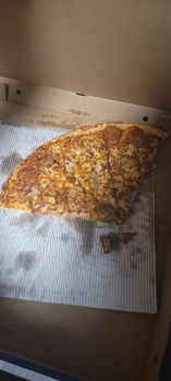 Consumer Review - Food Safety Pizza 73, 16 Avenue, Cold Lake, AB, Canada Ate it now I'm only seeming to really throw up the sausag... photo #1
