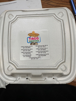 消费者食品安全报告 TACO-N-GANAS, Central Avenue, Memphis, TN, USA On today, March 30, 2026 at the TACONGANAS on Cooper... 照片 #1