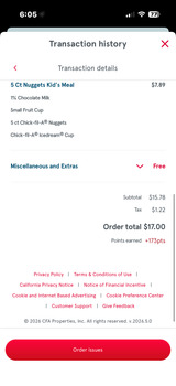 Consumer Review - Food Safety Chick-fil-A, Harbor Boulevard, Costa Mesa, CA, USA Only family members who ate chik fil a have gotte... photo #1