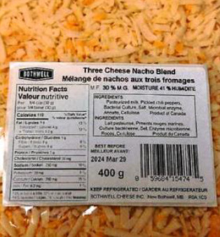 Retiro de alimentos Multiple brands of Cheese Products recalled due to Listeria Monocytogenes Gay Lea Co-operative Ltd.... foto #2