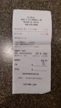 La Olla Mexican Cafe, North Silverbell Road, Tucson, AZ, USA photo-133363 Got Food Poisoning? Report it now