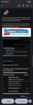 Domino's Pizza, Ohio 170, Calcutta, Ohio, USA 照片 #1