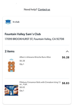 Reseña del consumidor - Seguridad alimentaria Sam's Club, Brookhurst Street, Fountain Valley, CA, USA I purchased a pack of Pillsbury Cinnamon Rol... foto #3