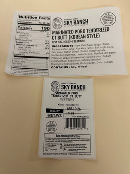 Food Recall Beef and Pork Products recalled due to Misbranding and Undeclared Allergen Sky Ranch Meat LLC has is... Foto #2