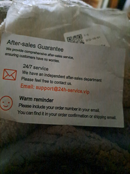 Consumer Safety Report Unordered Seeds A small package arrived today that contained what appear to be small seeds.  They ha... photo #1