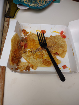 Consumer Review - Food Safety Taco Bell, East Carson City Road, Carson City, MI, USA Husband brought home Mexican pizza. The item... photo #1