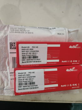 Rapport de sécurité du consommateur Usb modem i didn't order 4 times Received 3 shipments from same address. I did not order any wifi mo... photo #1