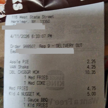 Burger King, West State Street, Herkimer, NY, USA Foto #1