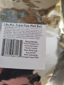 Consumer Food Safety Report Kroger, Kirby Drive, Houston, TX, USA Fungus contaminated malted mild ball candies
Fungus can move... photo #2