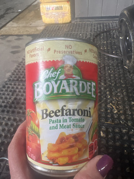Consumer Review - Food Safety Kroger, West Powell Road, Powell, Ohio, USA Lastnight Beefaroni Violently ill for 6 hrs after eating... photo #1