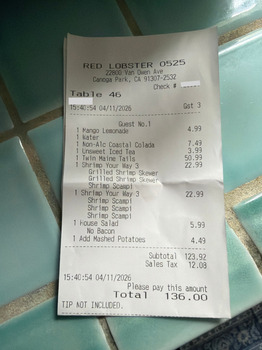 Red Lobster, Vanowen Street, Canoga Park, CA, USA Foto #1