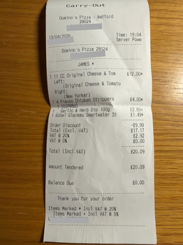 Domino's Pizza - Watford, Saint Albans Road, Watford, UK photo #1