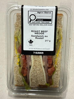 نذكر الطعام 7-Eleven Sandwiches, Subs, and Wraps recalled due to Listeria monocytogenes 7-Eleven Canada Inc. is... صورة فوتوغرافية #7