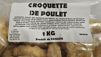 Food Recall Fremya Foods Chicken Nuggets recalled due to the Absence of a Raw Product Label Les aliments Fremya... Foto #1