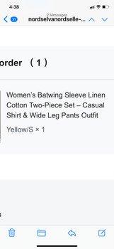 Consumer Safety Report Ordered An Outfit / Horrible Product!! Tried to email to return and request a refund. The clothing o... photo #1