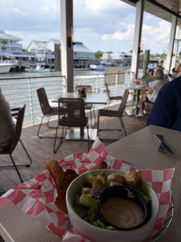 Consumer Review - Food Safety Sunsets Creekside Bar, Ronnie Boals Boulevard, Mount Pleasant, SC, USA I got chicken tenders and a s... photo #2