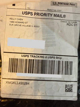 A package from Kelly Chen that I did not order photo #1