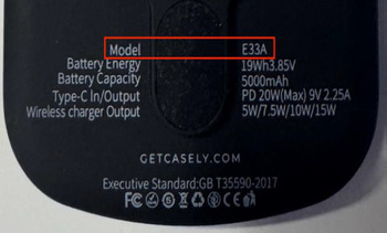 Retiros Wireless Portable Power Banks recalled due to Risk of Serious Injury or Death Casely has reannounced... foto #3