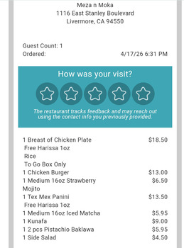 Meza n Moka, East Stanley Boulevard, Livermore, CA, USA foto #1