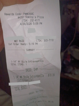 Domino's Pizza, West Main Street, Monongahela, PA, USA photo #1