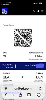 Consumer Review - Food Safety United Airlines From Seattle to Denver Flight from SEA to Denver on Monday 4/27/2026 then again on W... photo #2