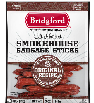 Bridgford Sausage Smokehouse Sausage Sticks, Dollar General, Inverness, FL, USA صورة فوتوغرافية #1