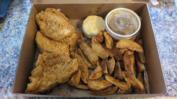 Consumer Review - Food Safety Mary Brown's Chicken, Garden Street, Whitby, ON, Canada Bought last night, within 2 hours of eating... photo #1