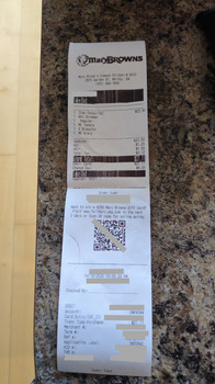 Consumer Review - Food Safety Mary Brown's Chicken, Garden Street, Whitby, ON, Canada Bought last night, within 2 hours of eating... photo #2