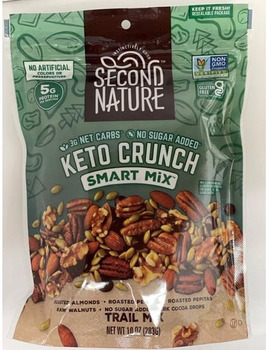 Food Recall Second Nature Brands Keto Crunch Smart Mix recalled due to Undeclared Allergen Second Nature Brands... photo #1