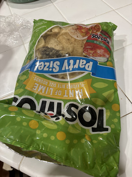 Consumer Food Safety Report Walmart Supercenter, East Floral Avenue, Selma, CA, USA I purchased hint of lime Tostitos tortilla c... photo #2