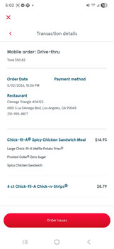 Consumer Review - Food Safety Chick-fil-A, 6801 S La Cienega Blvd, Los Angeles, CA 90045, USA My husband and I ordered food from c... photo #2