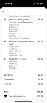 Consumer Review - Food Safety McDonald's, Friary Street, Guildford, UK My self and my daughter had chicken strips and chicken nugg... photo #2