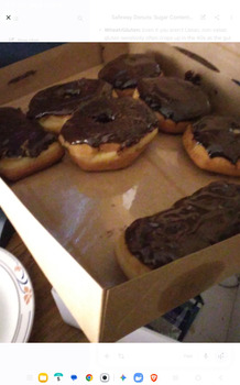 Consumer Review - Food Safety Safeway Bakery, San Pablo Avenue, El Cerrito, CA, USA 4am May 5th, 7pm May 5th. Chocolate glazed yea... photo #1
