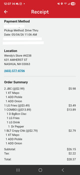Wendy's, Amherst Street, Nashua, NH, USA Foto #1