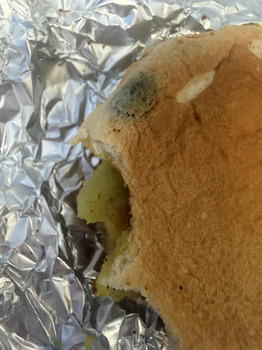 Consumer Review - Food Safety Pizza Wings & Snacks, Lansdowne Street West, Peterborough, ON, Canada I ordered vada pav, and ate co... photo #3