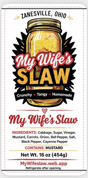 Food Recall Original and Jalapeno Heat Coleslaw Products recalled due to Safety Concerns My Wife’s Slaw, a compa... photo #2