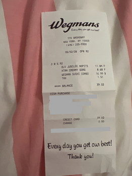 Avis du consommateur - Sécurité alimentaire Wegmans, 770 Broadway, New York, NY 10003, USA Terrible, I had very bad experience. I bought cream G... photo #2