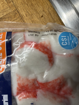 Consumer Review - Food Safety Walmart Supercenter, North Lee Street, Forsyth, GA, USA I opened a fresh pack of louis kemp crab del... photo #3
