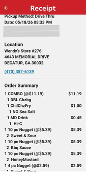 Wendy's, Memorial Drive, Decatur, GA, USA foto #1