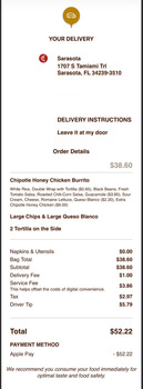 Chipotle Mexican Grill, South Tamiami Trail, Sarasota, FL, USA 照片 #1