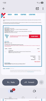 مراجعة المستهلك - سلامة الغذاء Domino's Pizza, Trunk Road, Sault Ste. Marie, ON, Canada I was poisoned by Dominio's pizza im in my... صورة فوتوغرافية #3