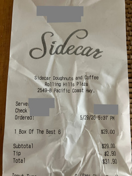 Sidecar Doughnuts & Coffee, Pacific Coast Highway, Torrance, CA, USA Foto #1