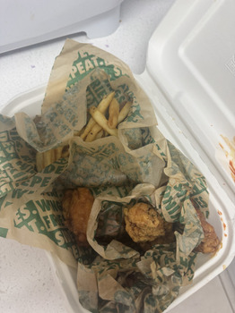 Consumer Review - Food Safety Wingstop, Dillingham Boulevard, Honolulu, HI, USA Me and my husband ordered some wings around lunch... photo #2