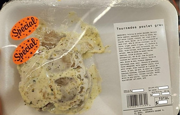 Food Recall Pasquier Delson Various Marinated Meats recalled due to Undeclared Sulfites Pasquier Delson has issu... photo #2