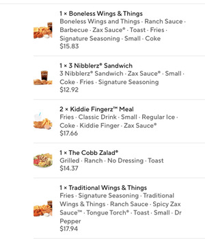Zaxbys Chicken Fingers & Buffalo Wings, Browns Bridge Road, Gainesville, GA, USA 照片 #1