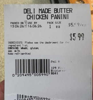 Rappel d'aliments Pak'n Save Riccarton Deli Meals Products recalled due to Glass Contamination Pak'n Save Riccarton ha... photo #3