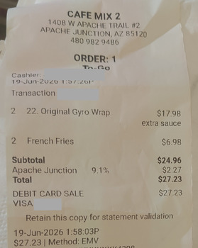 Cafe Mix 2, West Apache Trail, Apache Junction, AZ, USA foto #1