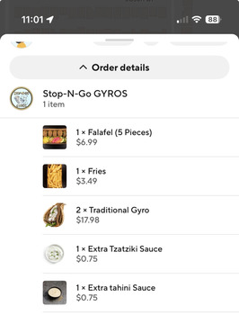 Stop-N-Go Gyros, South University Drive, Fort Worth, TX, USA Foto #1
