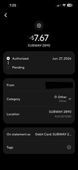 Subway, South Alpine Road, Rockford, IL, USA Foto #1