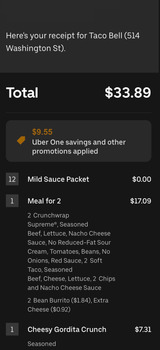 Consumer Review - Food Safety Taco Bell, 514 Washington St, Attleboro, MA 02703, USA I am submitting a report of a suspected foodb... photo #2
